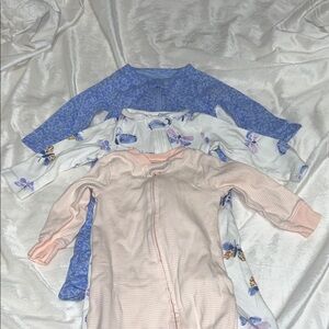 Set of Three Carters Baby Sleepers size 6 months